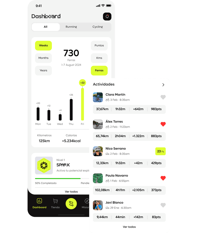 App Ferra - Conexión física y digital