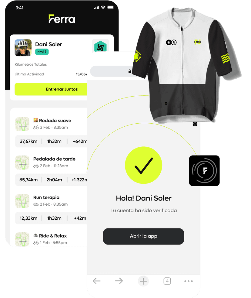 App Ferra - Rendimiento y tecnología integrada