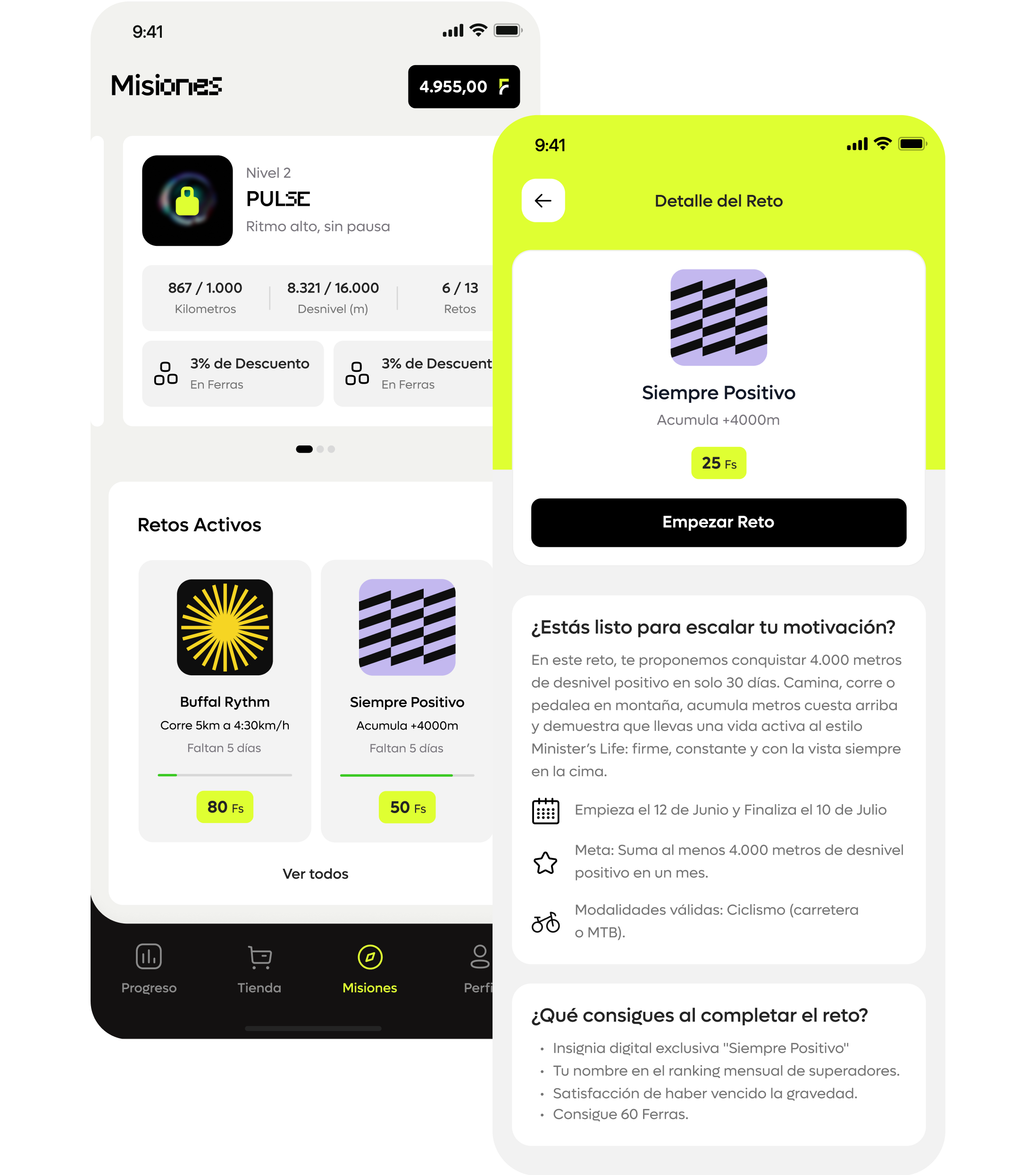 Desafíos App Ferra
